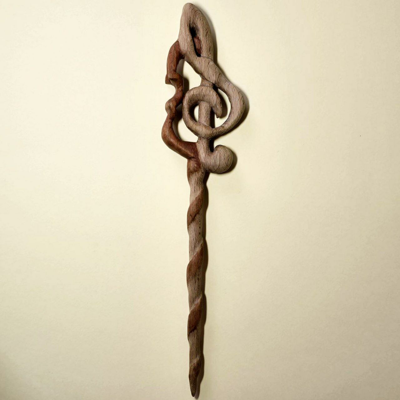 wooden hairpin